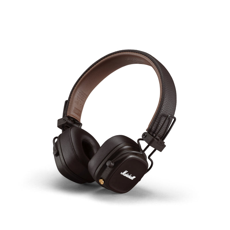 Marshall Major IV Brown Bluetooth Headphone (not including wireless charging pad)