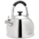 Buffalo ELEGANCE ADVANCE S/ST 3.8L WHISTLING KETTLE W/SILICONE HANDLEGLASS LID (24X17CM)
