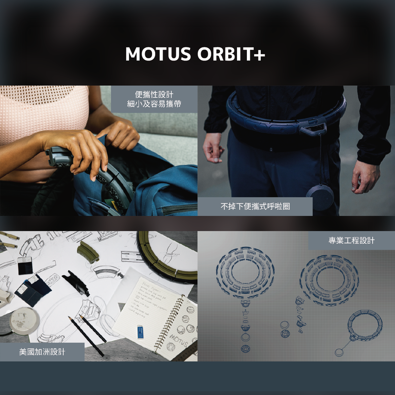 Motus Orbit+ 新一代不會掉的呼拉圈