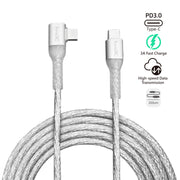 inno3C i-60C-20 Type-C to Type-C 60W L-shape Cable 2M