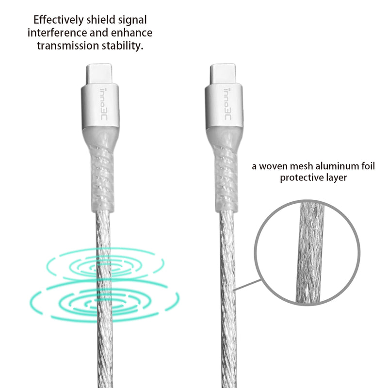 inno3C i-100CA-12 Type-C to Type-C 100W Cable 1.2M