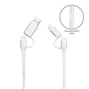 inno3C i-4MB-12 4 in 1 Micro/Type-C to USB/Type-C Cable 1.2M