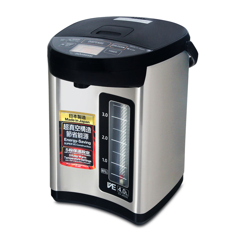 ZOJIRUSHI CV-JAQ40-XB 4L ELECTRIC AIRPOT - SUPER VE