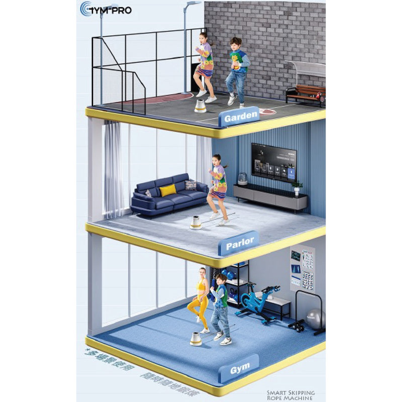 GymPro Smart Rope Skipping Machine