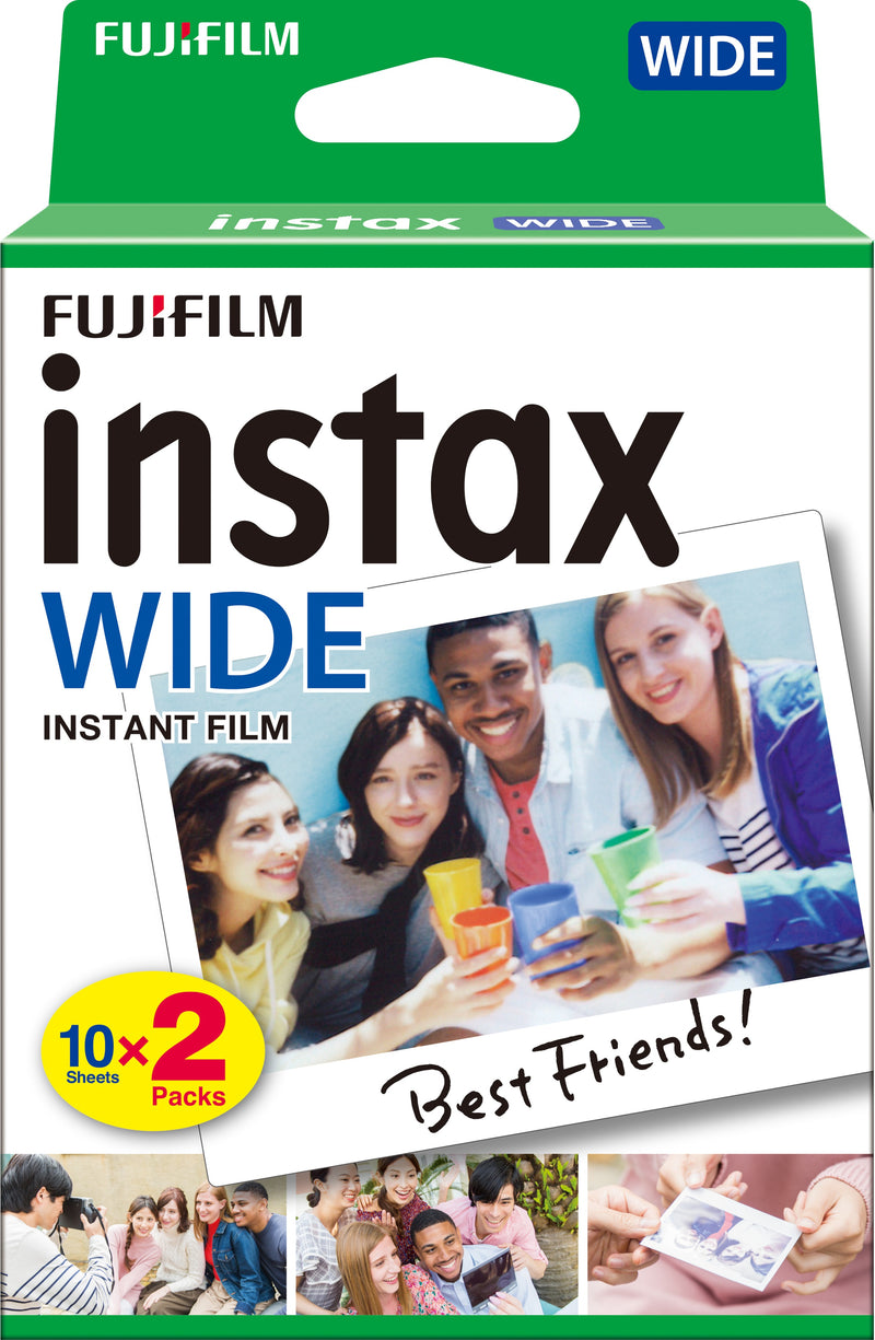 FUJIFILM 富士 instax Wide 即影即有菲林相紙孖裝 (10張x2)