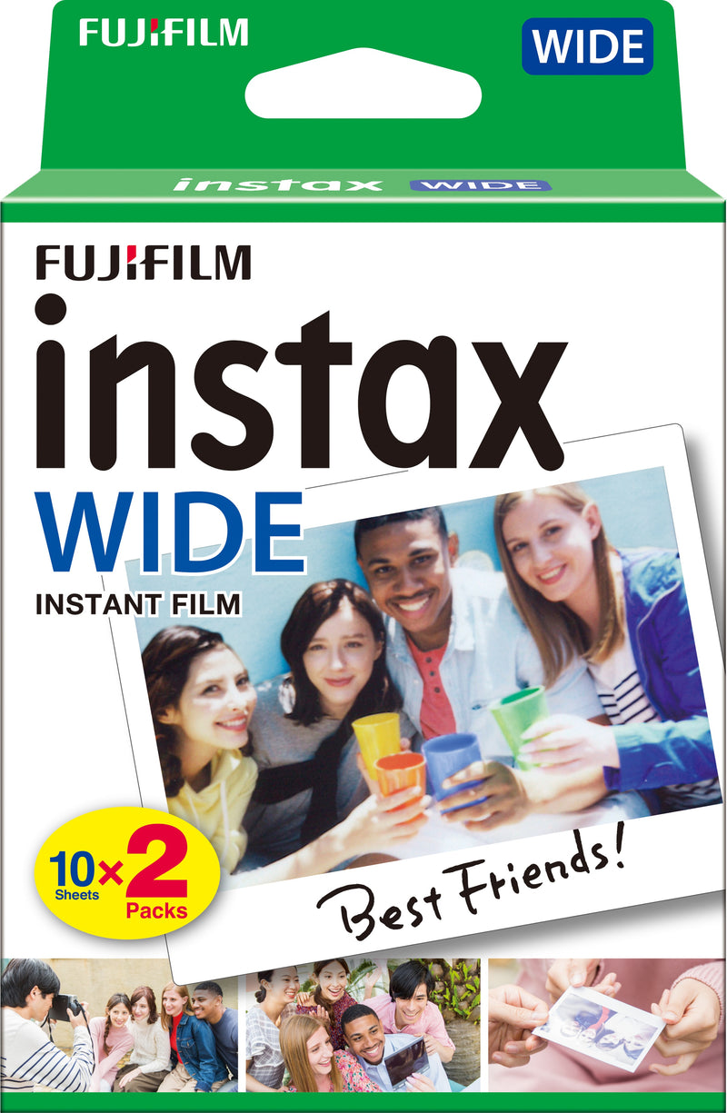FUJIFILM instax Wide Film 2-Pack (10pcs x2)