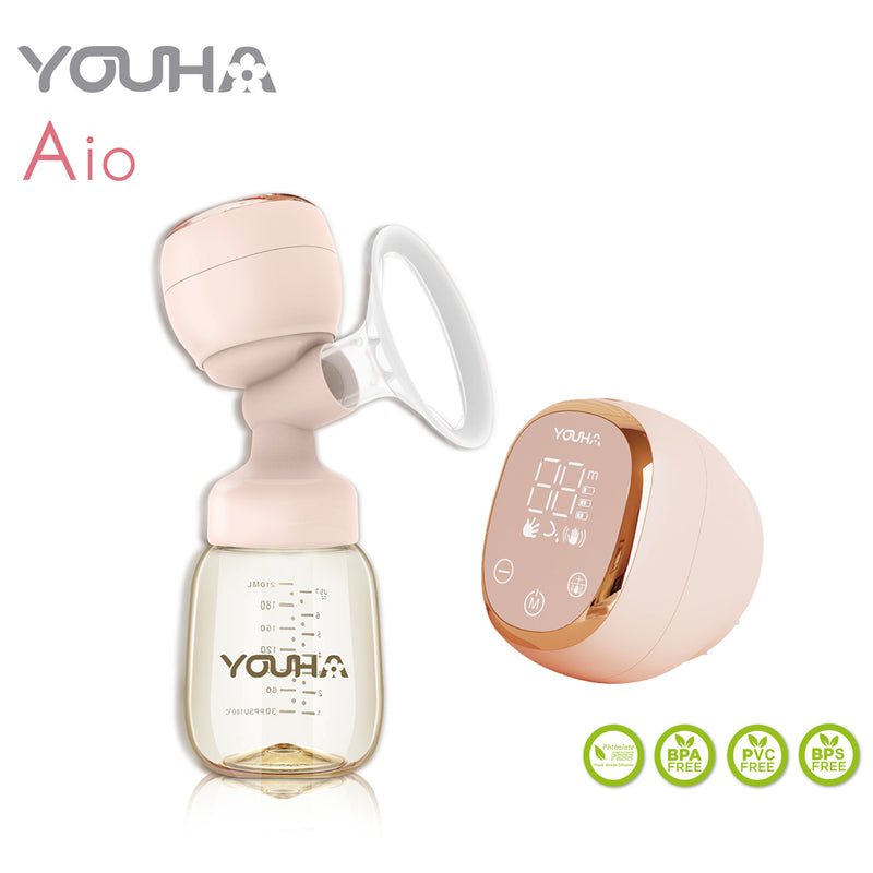 Youha Aio Electric Breast Pump & Lactation Massager
