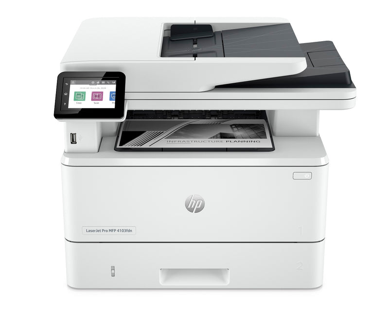 HP 惠普 LaserJet Pro MFP 4103fdn 黑白鐳射多功能打印機