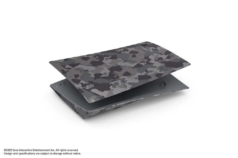 SONY PlayStation®5 PS5 Digital Edition Console Covers - Gray Camouflage