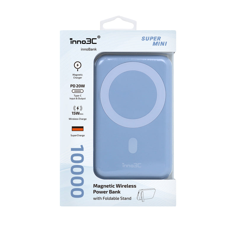 inno3C 創品 i-MW10 磁吸無線移動電源帶折疊支架
