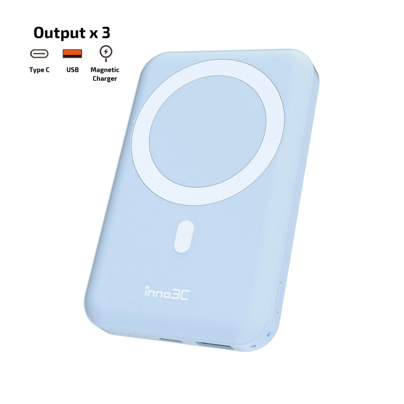 inno3C 創品 i-MW10 磁吸無線移動電源帶折疊支架
