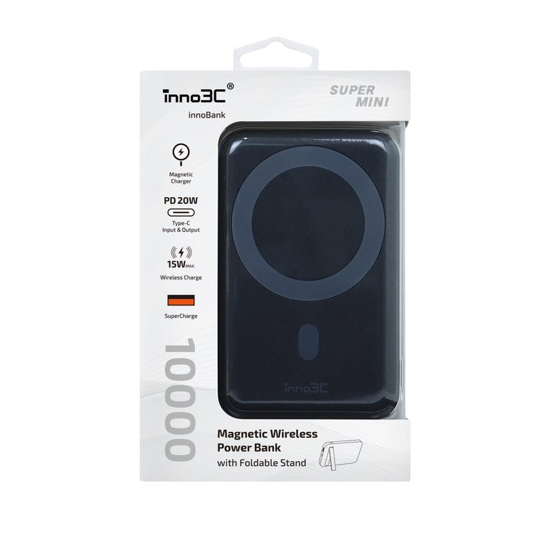 inno3C 創品 i-MW10 磁吸無線移動電源帶折疊支架