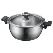 Buffalo 24CM/4L+8L Stainless Steel Pressure Cooker