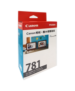 CANON CLI-781 Value Pack with PP-208 4R Photo Paper (20 sheets)
