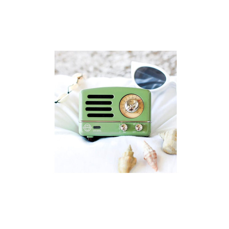 Muzen Audio OTR Metal Portable FM Radio Bluetooth Speaker (Upgraded New Version)