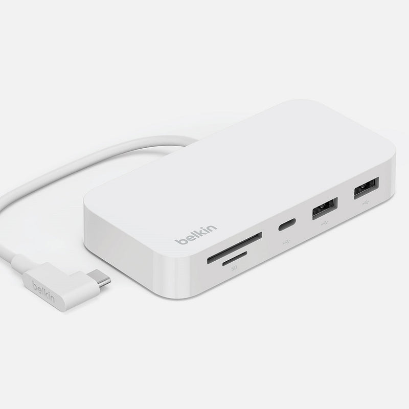 BELKIN 貝爾金 USB-C® 6 合 1 多埠集線器(帶支架)