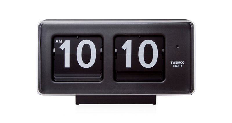 TWEMCO Battery Quartz Table/Wall Flip Clock BQ-50