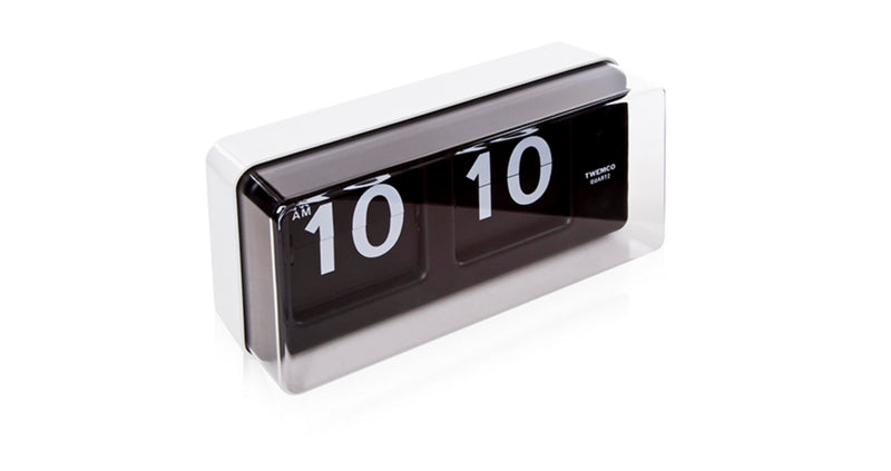 TWEMCO Battery Quartz Table/Wall Flip Clock BQ-50