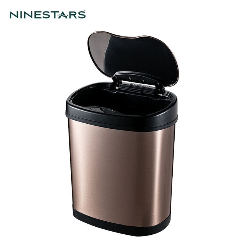 Ninestars DZT-15-93-GD 15 liters smart sensor trash can