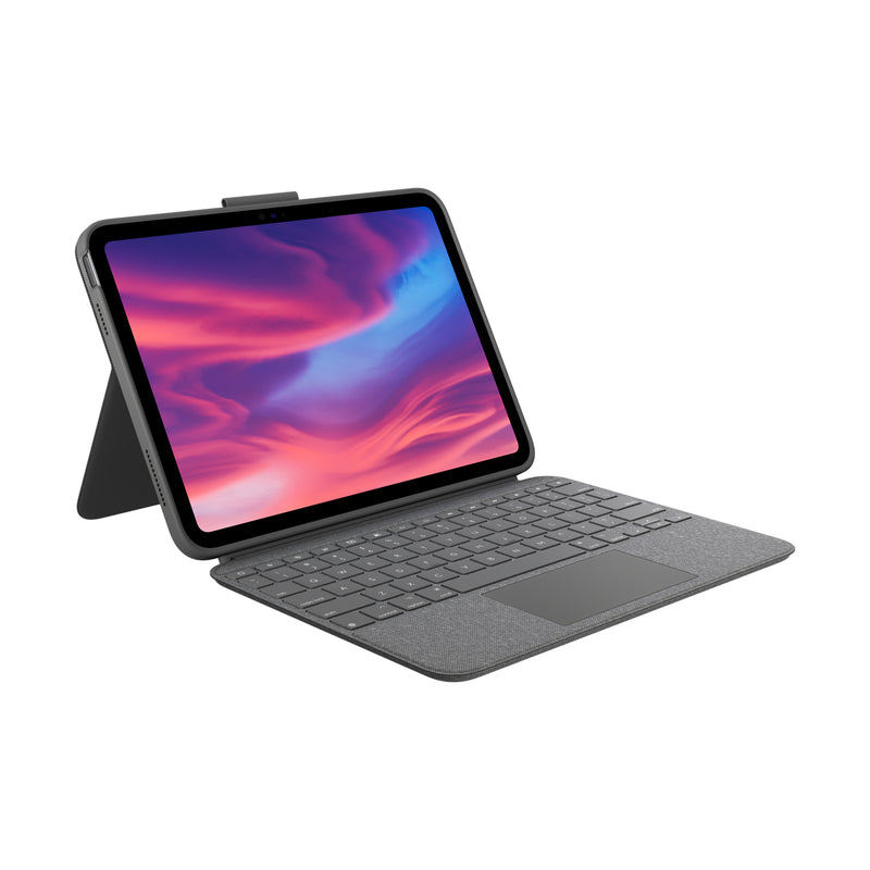 LOGITECH 羅技 Combo Touch - iPad (第10代 2022) 鍵盤護殼配備觸控板