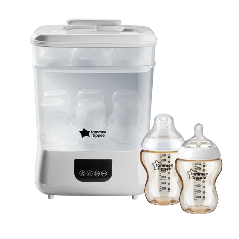 Tommee Tippee Electric steriliser and Dryer with PPSU bottle set