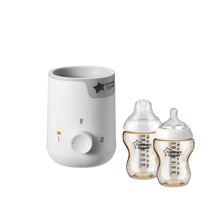Tommee Tippee Easi-warm 嬰兒食物及奶瓶加熱器配PPSU奶瓶套裝