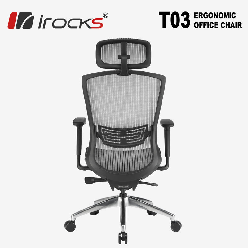 iRocks 艾芮克 T03人體工學網椅