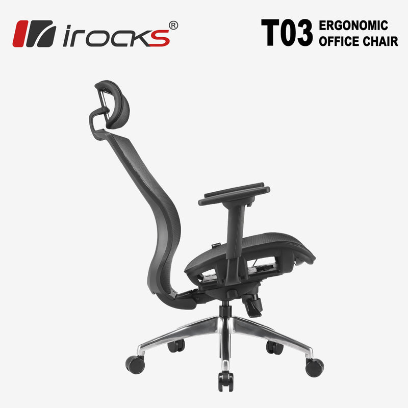 iRocks 艾芮克 T03人體工學網椅