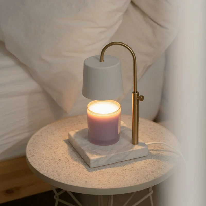 HOOOME Adjustable Marble Candle Warmer