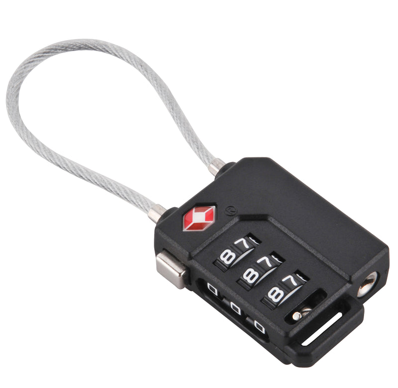 SMARTRIP TSA 3-Dial Cable Lock