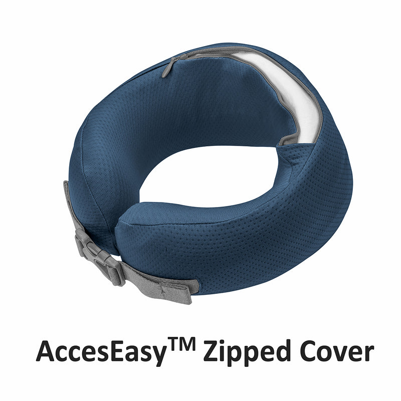 SMARTRIP EASYNAP 便攜免充氣記憶海綿旅行頸枕 連拉鏈包 (CoolPass清爽布料)