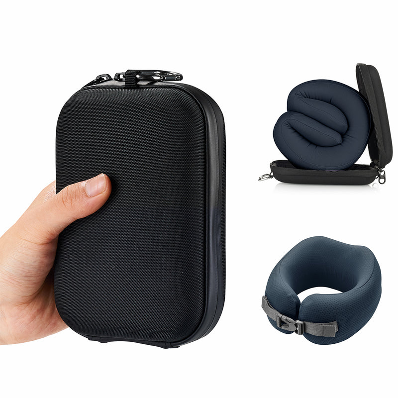 SMARTRIP EASYNAP 便攜免充氣記憶海綿旅行頸枕 連拉鏈包 (CoolPass清爽布料)