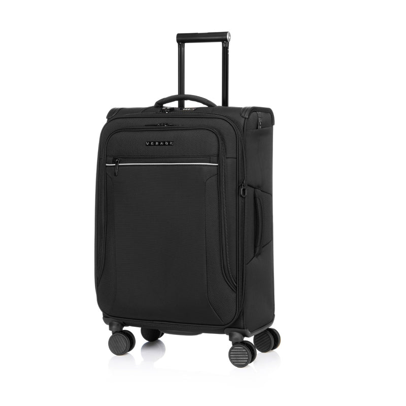 VERAGE 21002 Softside Expandable Suitcase with LED Flashlight