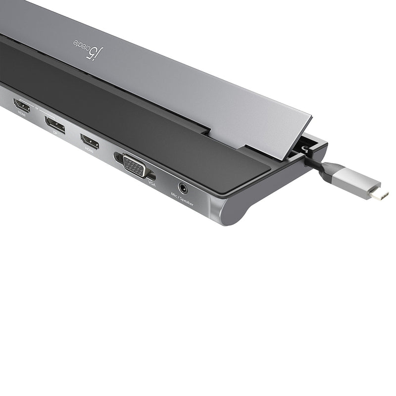 j5 create JCD543 13-in-1 USB-C Docking Station